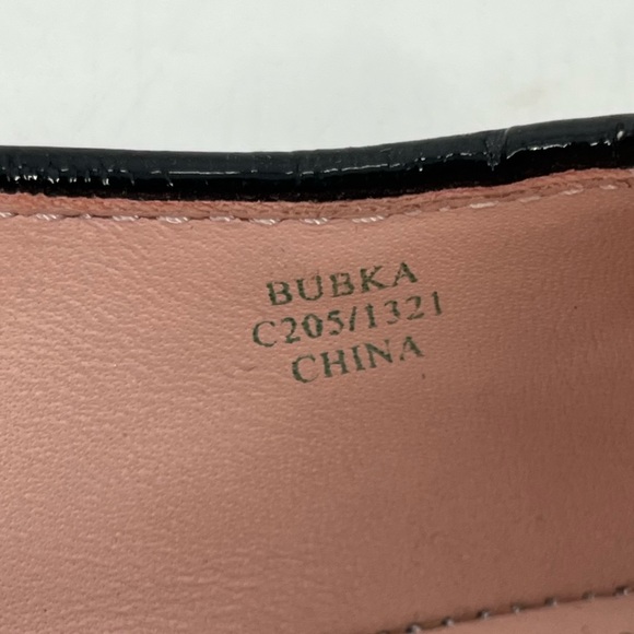 Taryn Rose Bubka Embroidered Coated Canvas Leather Flats Size 7.5 - Picture 7 of 13